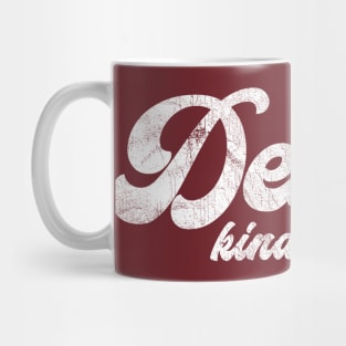 Denver Kinda Sucks - Retro Style Typography Design Mug